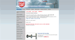 Desktop Screenshot of csatshop.sk